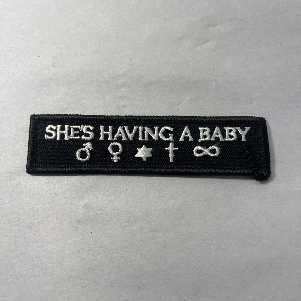 She's Having a Baby 1988 Movie Classic John Hughes Iron On Sew On Patch - Picture 2 of 9